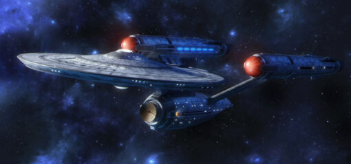 Star Trek USS Enterprise fan art 4