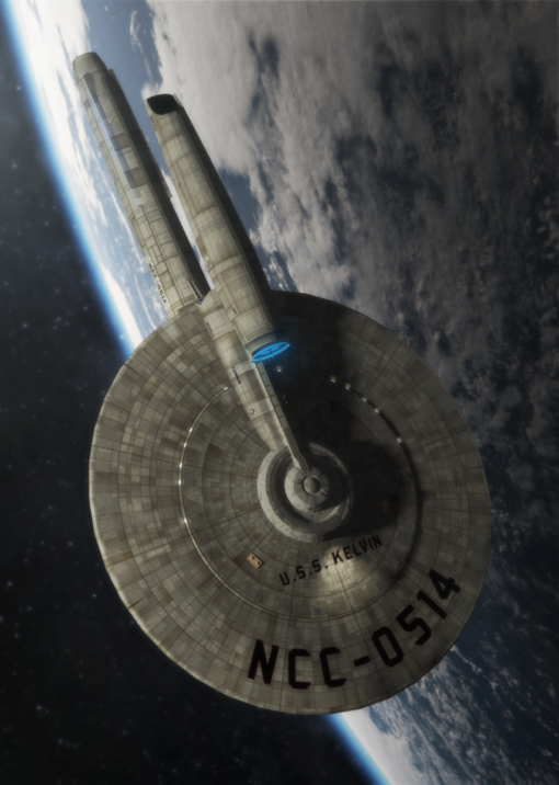 Star Trek USS Kelvin fan art 1