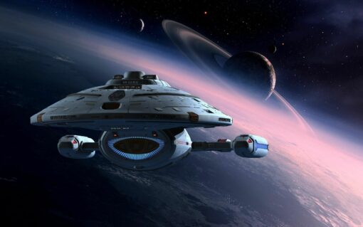 Star Trek USS Voyager fan art 1