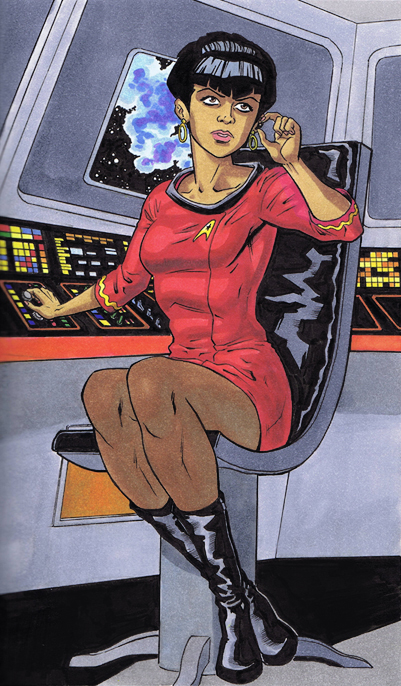 Star Trek Uhura fan art 2