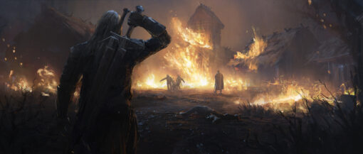 The Witcher Geralt of Rivia fan art 25