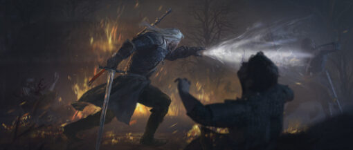 The Witcher Geralt of Rivia fan art 27