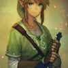 Zelda Link fan art 2