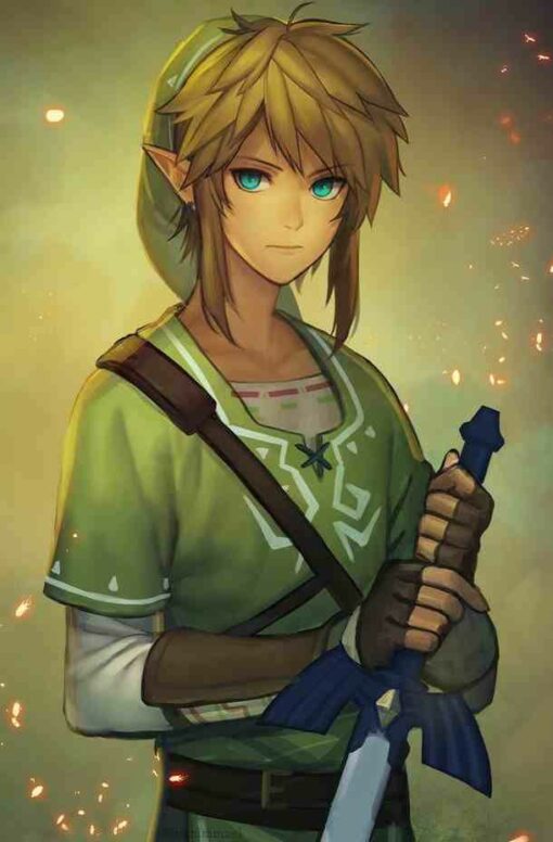 Zelda Link fan art 2