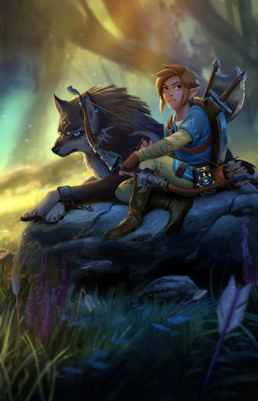 Zelda Link fan art 5