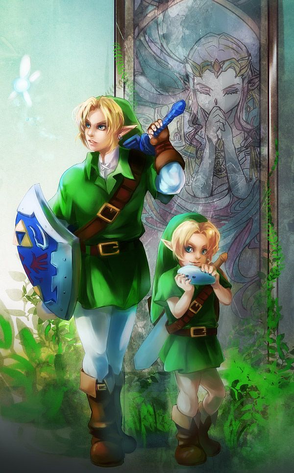 Poster The Legend of Zelda Ocarina of Time 40x50cm
