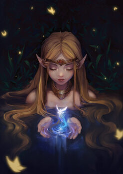 Zelda Princess fan art 3