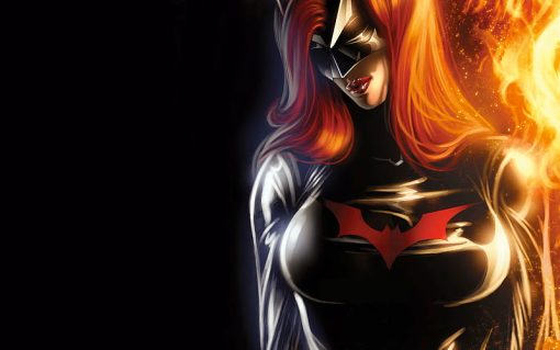 Embark on a journey through the DC Comics universe with our exclusive oil painting, showcasing Batgirl in a fierce stance. Her hair is skillfully adorned with a special flame-like design, while she confidently wears the iconic Bat mask. Meticulously crafted with vibrant oil hues, this artwork brilliantly captures Batgirl's allure and strength. Tailored for comic art enthusiasts and devoted DC fans, this piece injects a sophisticated and superheroic vibe into any space. Let Batgirl's essence and timeless charm come alive in this empowering masterpiece, invigorating your surroundings.