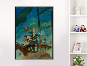 Monkey Island poster fan art 1