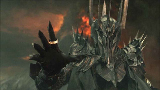 Sauron with the Ring portrait