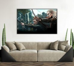 Tauriel & Legolas portrait Thranduil