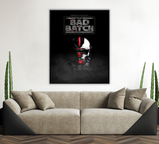 Step into the world of the Bad Batch with our meticulously handcrafted oil painting showcasing their signature helmet. Our skilled artists have masterfully portrayed every intricate detail, bringing this iconic symbol to life with rich colors and precision. A perfect choice for Star Wars enthusiasts, this painting embodies the resilience and individuality of the Bad Batch team. Own an exclusive piece that represents their heroic journey. This Bad Batch helmet oil painting is a testament to cinematic artistry—a collector's treasure and a must-add to any fan's collection.