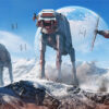 Delight in a handcrafted oil painting on canvas, showcasing the formidable AT-AT from Star Wars Empire set against the wintry backdrop of Hoth. The artist's deft strokes vividly portray this iconic sci-fi war machine, immersing you in the battle on the icy planet. With an impressive blend of artistry and fandom, this painting is a tribute to the Star Wars universe. Own a unique slice of the galaxy with this captivating representation of the Empire's might in a frigid world.