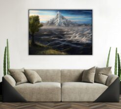 The Lonely Mountain Erebor beautiful landscape 1