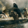 Thorín Oakenshield on ram dwarf battle Five Armies The Hobbit