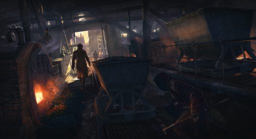 Discover a captivating handmade oil painting on canvas, featuring the enigmatic assassin from Assassin's Creed Syndicate skillfully hiding in the shadows. Immerse yourself in the artistry that vividly brings this stealthy character to life. Marvel at the expert brushwork and detailed portrayal, capturing the essence of intrigue and mystery. This artwork is a must-have for gaming enthusiasts and art collectors, blending gaming allure with artistic excellence. Secure this unique masterpiece and own a piece of the Assassin's Creed Syndicate legacy.