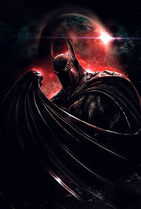 Explore the world of the Dark Knight with a captivating handmade oil painting on canvas, featuring the iconic Batman in a compelling portrait, set against the backdrop of a blood moon. This extraordinary artwork skillfully captures the enigmatic vigilante in exquisite detail, while the ominous moon adds a touch of mystery. Immerse yourself in the rich, dramatic colors that emphasize Batman's iconic essence. A must-have for comic enthusiasts and collectors, this painting celebrates the enduring legacy of the Caped Crusader in a stunning masterpiece.