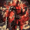 Transform your space with a captivating handmade oil painting on canvas, showcasing a dynamic Deadpool portrait set against an explosive red background. This extraordinary artwork skillfully captures Deadpool's irreverent charm and the intensity of his world in intricate detail. Immerse yourself in the rich red color harmony that amplifies the essence of this iconic character. A must-have for fans and collectors, this painting celebrates Deadpool's bold presence in a stunning masterpiece.