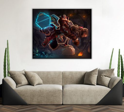 Enhance your living space with a magnificent handmade oil painting on canvas, featuring the portrait of a celebrated dwarf paladin adorned with their legendary gear. This artwork beautifully honors the courage and nobility of this iconic character, making it a cherished addition for both fantasy devotees and art lovers. Crafted with meticulous attention to detail, the dwarf paladin's renowned equipment and persona come to life, infusing a sense of fantasy into your environment. Delve into the captivating narrative and extraordinary artistry that make this piece a coveted gem in your collection.