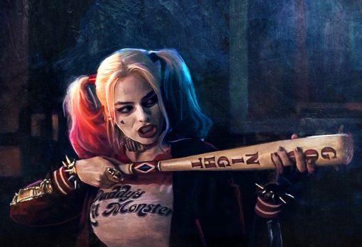 Discover a stunning, handmade oil painting on canvas showcasing an exquisite Harley Quinn portrait. Our skilled artists have meticulously crafted this unique piece, capturing her iconic charm and vibrant personality. Elevate your space with this one-of-a-kind art, blending craftsmanship and character. Own a masterpiece that embodies the spirit of Harley Quinn, adding a pop of color and intrigue to your collection.