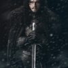 Immerse in the world of Game of Thrones with our bespoke handmade oil painting on canvas, showcasing an exquisite portrait of Jon Snow wielding his iconic sword. This artwork embodies Jon Snow's valor and strength, bringing the essence of the series to life. Own a unique piece of Westeros with this meticulously crafted, one-of-a-kind painting. Elevate your space with this captivating art, celebrating the heroism of Jon Snow and the magic of handmade masterpieces.