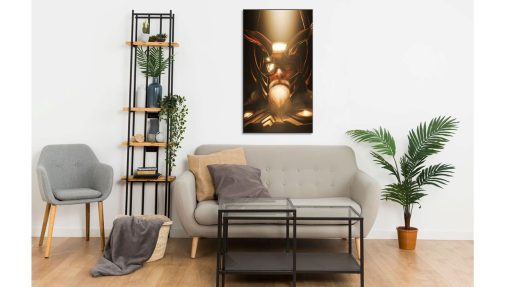 Bring the grandeur of Asgard into your space with a mesmerizing handmade oil painting on canvas, showcasing the regal Odin in a powerful portrait, complete with his iconic helmet. This remarkable artwork beautifully captures the wisdom and might of the Allfather, highlighting every intricate detail. Immerse yourself in the rich, godly colors that emphasize Odin's timeless essence. A must-have for mythology fans and collectors, this painting commemorates the eternal power of Odin in a majestic masterpiece.