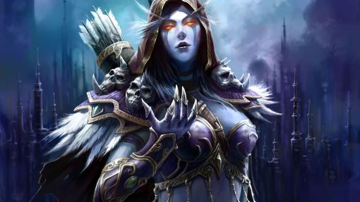 Discover the enchantment of a handmade oil painting on canvas, showcasing a graceful Sylvanas portrait in a poised standing position. This remarkable artwork beautifully captures the character's elegance and inner strength. Immerse yourself in the intricate details and vibrant colors that bring Sylvanas's presence to life. A must-have for art enthusiasts and Warcraft fans, celebrating Sylvanas's character in a mesmerizing masterpiece.