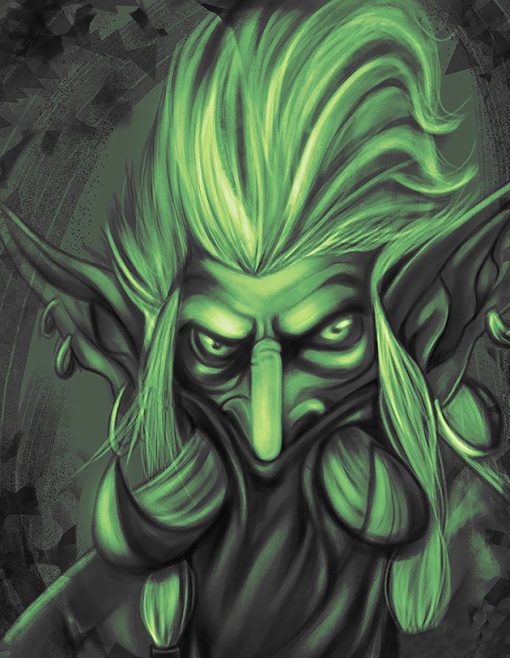 Immerse yourself in the world of Warcraft with a captivating handmade oil painting on canvas, featuring Zul'jin in a portrait highlighted by a captivating green color palette. The meticulous brushwork and vivid hues bring this iconic character to life, capturing his fierce essence. Perfect for fans and fantasy art aficionados, this unique piece embodies the power and allure of Zul'jin. Elevate your decor with this extraordinary portrayal, celebrating the captivating universe of Warcraft. Secure your order now to own a remarkable artwork showcasing Zul'jin in mesmerizing green color harmony.