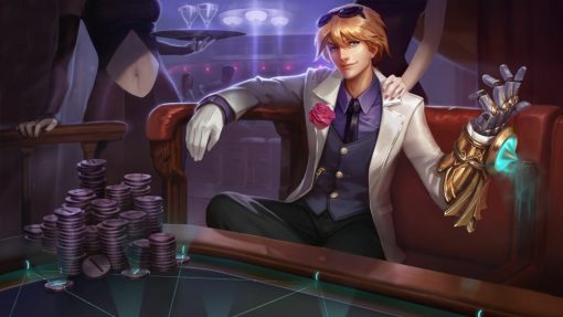 Explore a unique handmade oil painting on canvas for sale, showcasing Ezreal from League of Legends in a captivating scene seated at a poker table. This exclusive artwork brings the iconic gaming character to life in a distinct setting. Perfect for art enthusiasts and collectors, elevate your space with this engaging piece. Acquire this exceptional Ezreal poker table painting to bring gaming's essence to your walls!