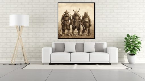 Discover a stunning handmade oil painting on canvas, showcasing three iconic orcs from Lord of the Rings in a vintage-inspired design. This unique artwork captures the essence of Middle-earth with meticulous brushstrokes and vibrant colors. Perfect for any fantasy art enthusiast, this piece brings the menacing yet intriguing presence of these characters to life. Created with exquisite detail and expert craftsmanship, this painting is a must-have for collectors and fans alike. Immerse yourself in the world of Tolkien with this one-of-a-kind, high-quality depiction that adds a touch of fantasy and nostalgia to any space.