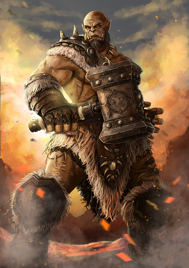 orc wow art