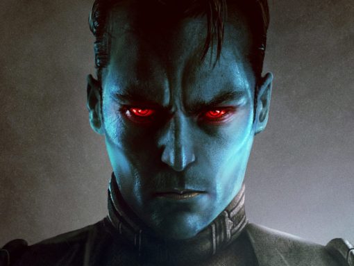Step into the commanding presence of Grand Admiral Thrawn with our captivating oil painting on canvas, depicting him in a watchful gaze, as if observing your every move. This meticulously crafted artwork captures Thrawn's imposing demeanor and keen perception, drawing you into his enigmatic world. Own a piece that exudes authority and intrigue, perfect for any Star Wars enthusiast's collection. Elevate your space with this striking portrayal, embodying the essence of Thrawn's commanding presence.