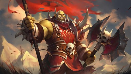 Immerse yourself in the valorous spirit of Varok Saurfang with our exquisite oil painting on canvas, depicting the legendary orc warrior standing resolute on the battlefield for the Battle for Azeroth. With his mighty axe in hand and the Horde flag flying high, Saurfang's iconic presence evokes the essence of honor and strength. This meticulously crafted artwork captures the essence of Warcraft's epic conflicts, making it a cherished addition for fans of the Horde and enthusiasts of Azeroth's rich lore.