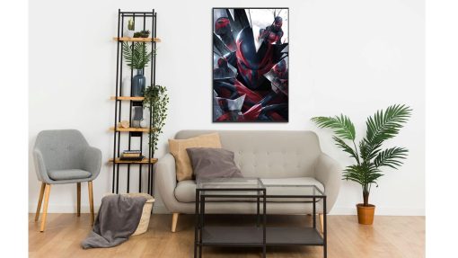 Revamp your space with this mesmerizing handmade oil painting on canvas, showcasing the legendary Black Spider-Man framed by a striking mirror break design. With meticulous detail and bold colors, this artwork adds a modern and dynamic flair to the superhero's iconic image. Ideal for fans of Spider-Man and lovers of contemporary art, this piece injects a sense of energy and intrigue into any room. Immerse yourself in the captivating world of Marvel with this unique portrayal, bound to captivate and inspire admiration.
