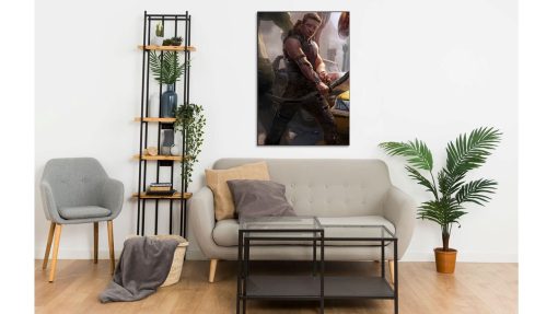 Revitalize your space with this captivating handmade oil painting on canvas, featuring Clint Barton, also known as Hawkeye from Marvel's Avengers, standing tall in a New York street amidst the chaos of Thanos' army's attack from the first Avengers movie. With meticulous brushstrokes and vibrant colors, this artwork captures the courage and determination of the iconic hero. Perfect for Marvel enthusiasts and art aficionados, this piece adds a dynamic and heroic flair to any room. Immerse yourself in the epic battle with this striking portrayal, guaranteed to command attention and inspire awe.