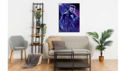 Transform your space with this stunning handmade oil painting on canvas, featuring Clint Barton, also known as Hawkeye from Marvel's Avengers, standing amidst a celestial universe with a breathtaking starry rain. With meticulous brushstrokes and vibrant colors, this artwork captures the heroism and wonder of the iconic character in a cosmic setting. Ideal for Marvel enthusiasts and art aficionados, this piece adds a dynamic and celestial flair to any room. Immerse yourself in the cosmic marvel with this captivating portrayal, sure to spark conversation and captivate viewers.