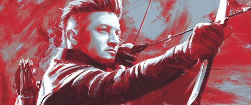 Revitalize your decor with this captivating handmade oil painting on canvas, showcasing Clint Barton, the Avenger known as Hawkeye from Marvel, poised to deliver a decisive shot amidst a skillfully crafted red design. With meticulous brushwork and vibrant colors, this artwork captures the intensity and precision of the iconic hero in action. Perfect for Marvel fans and art enthusiasts, this piece adds a dynamic and dramatic touch to any room. Immerse yourself in the thrilling world of superheroes with this striking portrayal, guaranteed to command attention and spark conversation.