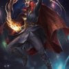 Elevate your space with this mesmerizing handmade oil painting on canvas, portraying Doctor Strange harnessing the power of magic as he levitates amidst a captivating universe design. With intricate brushwork and vivid colors, this artwork captures the mystique of the Marvel sorcerer in a visually stunning manner. Perfect for fans of Doctor Strange and enthusiasts of cosmic art, this piece adds a touch of enchantment and wonder to any room. Immerse yourself in the mystical world of sorcery and cosmic exploration with this captivating portrayal, guaranteed to inspire awe and fascination.