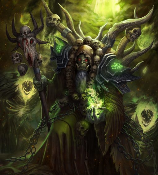 Step into the dark and foreboding world of Warcraft with this handmade oil painting on canvas, capturing Gul'dan's ominous presence as he commands the Legion with an air of terror. With skillful brushstrokes and haunting imagery, this masterpiece evokes a sense of dread and awe. Perfect for fans of the game or lovers of atmospheric art, this piece sets an ominous tone in any space, drawing viewers into the depths of Gul'dan's malevolent influence. Bring the chilling allure of Warcraft's darkest moments into your home with this captivating artwork, sure to leave a lasting impression on all who behold it.