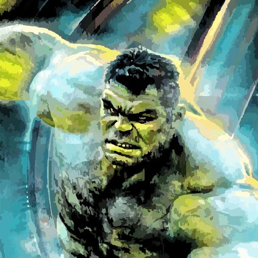 Transform your space with this stunning handmade oil painting on canvas showcasing a stylized portrait of the formidable Hulk. With bold colors and unique artistic expression, this artwork captures the essence of the Marvel character in a truly captivating way. Perfect for fans of Hulk and lovers of distinctive art, this piece adds a touch of personality to any room. Dive into the incredible world of Hulk's strength and resilience with this striking depiction, sure to become a cherished centerpiece in your home or office décor.