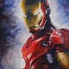 Revamp your space with this captivating handmade oil painting on canvas, showcasing Tony Stark as Iron Man, portrayed in a scene where he looks around with a vigilant gaze. With meticulous brushwork and vivid colors, this artwork captures the essence of the iconic superhero's vigilance and awareness. Perfect for Marvel fans and art enthusiasts, this piece adds a dynamic and engaging touch to any room. Immerse yourself in the heroic world of Tony Stark with this striking portrayal, guaranteed to command attention and spark imagination.