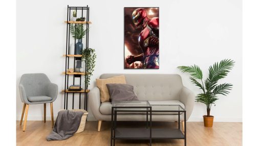 Revitalize your decor with this stunning handmade oil painting on canvas, depicting Tony Stark as Iron Man walking purposefully towards the impending fight. With intricate detailing and vibrant colors, this artwork captures the essence of the iconic superhero's bravery and resolve. Ideal for Marvel enthusiasts and art lovers, this piece adds a dynamic and captivating element to any room. Immerse yourself in the thrilling world of Tony Stark with this compelling portrayal, sure to spark excitement and ignite imagination.