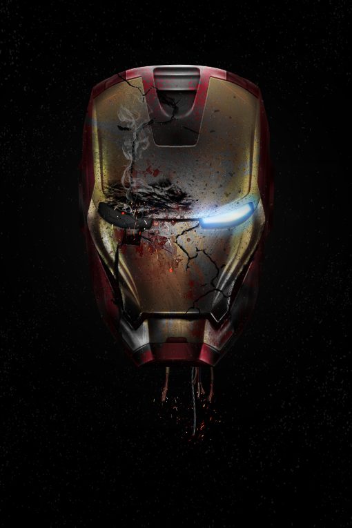 Revamp your space with this captivating handmade oil painting on canvas, showcasing the iconic Iron Man helmet broken into pieces. With meticulous brushwork and vivid colors, this artwork captures the dramatic and symbolic imagery of the shattered superhero symbol. Perfect for Marvel fans and art enthusiasts, this piece adds a dynamic and thought-provoking touch to any room. Immerse yourself in the world of Tony Stark with this striking portrayal, guaranteed to command attention and evoke contemplation.