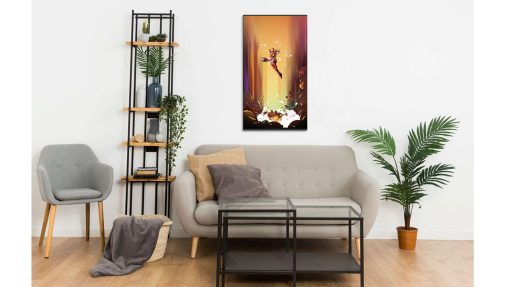Transform your space with this vibrant handmade oil painting on canvas, featuring a lively cartoon depiction of Iron Man levitating and preparing to unleash his signature blast. With bold colors and playful detailing, this artwork captures the adventurous essence of the beloved superhero. Perfect for Marvel fans and enthusiasts of whimsical art, this piece adds a dynamic and energetic vibe to any room. Immerse yourself in the excitement of Iron Man's world with this engaging portrayal, sure to captivate viewers and inspire imagination.