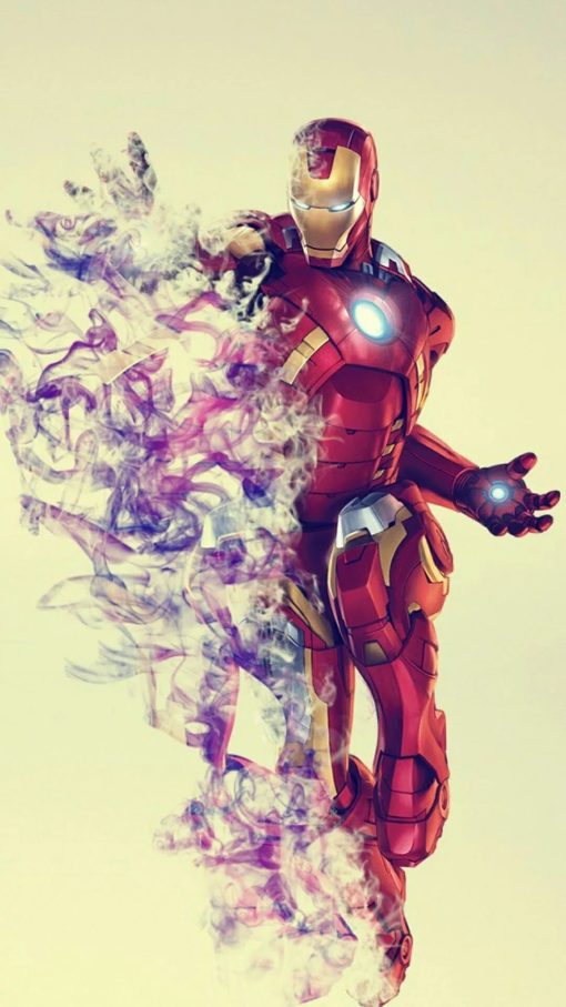 Elevate your space with this captivating handmade oil painting on canvas, featuring an Iron Man portrait enveloped in a smoky design. With expertly crafted swirls and shadows, this artwork creates a dynamic and atmospheric depiction of the iconic superhero. Perfect for Marvel enthusiasts and lovers of bold, dramatic art, this piece adds an intriguing and mysterious touch to any room. Immerse yourself in the enigmatic allure of Iron Man's character with this evocative portrayal, guaranteed to captivate viewers and spark conversation.