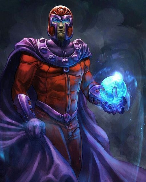 Revitalize your decor with this captivating handmade oil painting on canvas, showcasing Magneto wielding a powerful magnetic ball in his hand. With intricate brushwork and vibrant colors, this artwork captures the magnetic force and commanding presence of the iconic mutant. Perfect for Marvel fans and art enthusiasts, this piece adds a touch of dynamic energy to any room. Immerse yourself in the thrilling world of X-Men with this striking portrayal, guaranteed to command attention and evoke admiration.