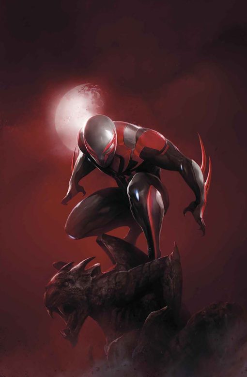 Elevate your space with this captivating handmade oil painting on canvas, depicting Spider-Man's portrait as he sits atop a church statue against a backdrop of crimson night. With meticulous brushwork and vivid colors, this artwork captures the iconic superhero in a solemn yet powerful moment. Perfect for Marvel fans and art enthusiasts, this piece adds a dynamic and evocative touch to any room. Immerse yourself in the mysterious world of Spider-Man with this striking portrayal, guaranteed to command attention and inspire imagination.