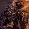 Capture the triumph of the Blood Angels with our handmade oil painting on canvas, showcasing a dynamic scene of Space Marines screaming victory on the battlefield. This electrifying artwork immortalizes the valor and determination of the Blood Angels, depicted with vivid colors and intense emotion. Own a piece of Warhammer 40k lore and elevate your decor with this stirring portrayal of victory. Order now to make this masterpiece a centerpiece in your collection, embodying the glory of the Blood Angels' triumph on the battlefield.