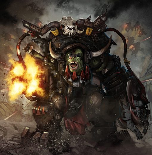Experience the raw power of Warhammer 40k with our handmade oil painting on canvas, showcasing the fearsome Ghazghkull Mag Uruk Thraka in the heat of battle. This captivating artwork captures the ferocity and might of one of the most iconic figures in Ork lore. With meticulous detail and vibrant colors, immerse yourself in the intensity of the 41st millennium's conflicts. Own a prized piece of Warhammer history and elevate your decor with this dynamic portrayal. Embrace the thrill of combat – order now and let Ghazghkull Mag Uruk Thraka's imposing presence dominate your walls.