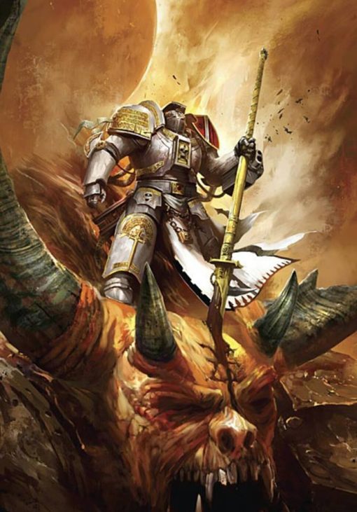 Experience the heroic valor of Warhammer 40k with our handmade oil painting on canvas, showcasing a Space Marine Grey Knight standing triumphantly atop a vanquished monster. This captivating artwork immortalizes the bravery and strength of the Grey Knight in a stunning portrayal. With meticulous detailing and vibrant colors, this piece adds depth and excitement to any space. Own a prized slice of Warhammer lore and elevate your decor with this dynamic portrayal. Order now and let the heroism of the Grey Knight inspire your walls with epic grandeur.